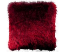 Unique Living | Kussen Indy 45x45cm red | Kussen woonkamer of slaapkamer