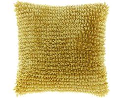Unique Living | Kussen Max 45x45cm bamboo yellow | Kussen woonkamer of slaapkamer