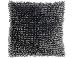 Unique Living | Kussen Max 45x45cm dark grey | Kussen woonkamer of slaapkamer