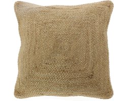 Unique Living | Kussen Rana 45x45cm naturel | Kussen woonkamer of slaapkamer