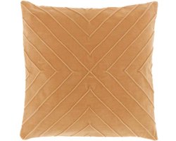 Unique Living | Kussen Silva 45x45cm sandstone | Kussen woonkamer of slaapkamer