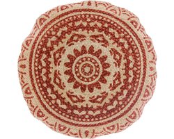 Unique Living - Kussen Tania - 45Øcm - Rood