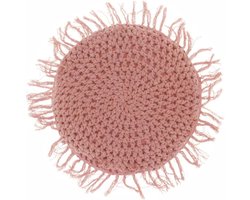 Unique Living - Kussen Tufo 45cm Ø Old Pink