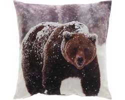 Unique Living | Kussen Xmas printed 45x45cm dessin 11 | Kussen woonkamer of slaapkamer