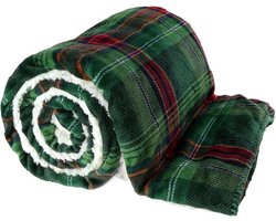 Unique Living | Larsson plaid 150x200cm dark green