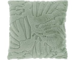 Unique Living - Nyna kussen - 45x45cm - theegroen