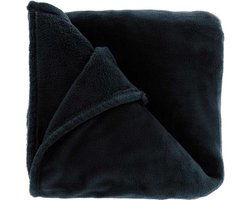 Unique Living - Plaid Claudi - 130x160cm - Black