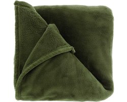 Unique Living - Plaid Claudi - 130x160cm - Winter Green