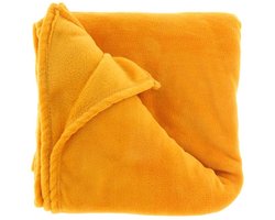 Unique Living - Plaid Claudi 150x200cm Mango