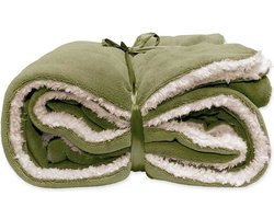 Unique Living - Plaid Lars Tea Green -150x200cm