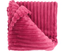 Unique Living - Plaid Lex 150x200cm - Fuchsia