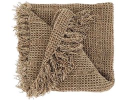 Unique Living - Plaid Merle - Taupe - 130x160cm