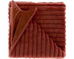 Unique Living | Plaid Peppe 150x200cm redwood