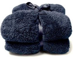 Unique Living - Plaid Teddy - 150x200cm - Blue