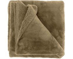 Unique Living - Plaid Torvah Taupe -150x200cm