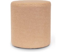 Unique Living - Poef Teddy - 35x38cm - Latte