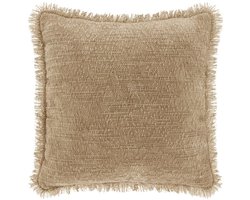 Unique Living - Sierkussen Amy - sand - 45x45cm