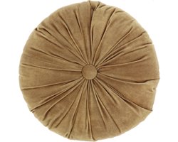 Unique Living Sierkussen Basics - Polyester - Bruin - 40 x 40 x 0 cm (BxHxD)