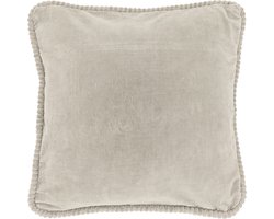 Unique Living - Sierkussen Carmel 45x45cm - Dove White