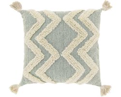 Unique Living - Sierkussen Dahlia Beach Blue -45x45cm