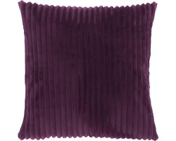 Unique Living - Sierkussen Dez 45x45cm - Dark Purple