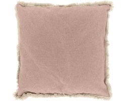 Unique Living - Sierkussen Laurie old Pink -45x45cm