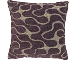Unique Living - Sierkussen Lux 45x45cm - Dark Purple