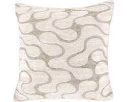 Unique Living - Sierkussen Lux 45x45cm - Dove White