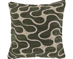 Unique Living - Sierkussen Lux 45x45cm - Winter Green