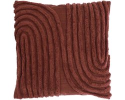 Unique Living - Sierkussen Maeve Marsala -45x45cm