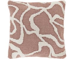 Unique Living - Sierkussen Nanou old Pink -45x45cm