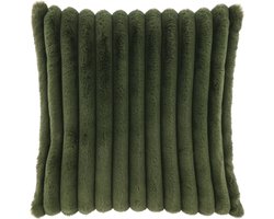 Unique Living Sierkussen Peppe - Polyester - Groen - 45 x 45 x 0 cm (BxHxD)
