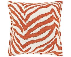 Unique Living - Sierkussen Rowan 45x45cm - Orange Flame