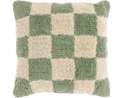 Unique Living - Sierkussen Ziva Tea Green -45x45cm