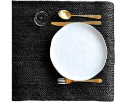 Unique Living | Tafelloper Rana 45x150cm black