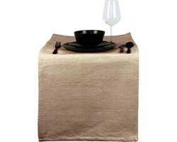 Unique Living | Tafelloper Rib 45x150cm coconut