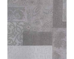 Unique Living Tafelzeil - 140x250 cm - Benedita - Antraciet - Extra sterk - PVC - Afwasbaar