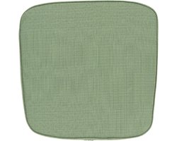 Unique Living - Wickerstoelkussen Bliss outdoor Forest Green -46x47x4cm
