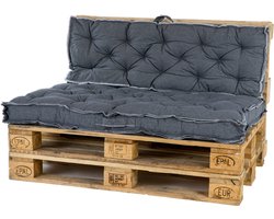 Unique Living Zitkussen Scandic Donker Grijs - 120 x 80 cm