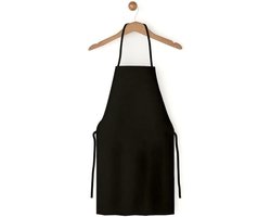 Unisex Barbecue schort - zwart - katoen