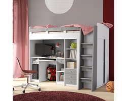 Unit Hoogslaper - Wit/Zilver