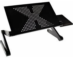 United Entertainment ® - Multifunctionele Laptop Standaard - Zwart