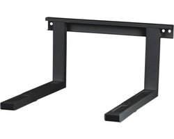 Universal Magnetronbeugel Muurbeugel tot 35 Kg Uitschuifbaar 535cm Zwart - Bakoven Grilloven Koffiezetapparaat magnetronkast