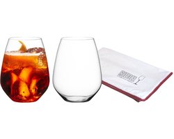 Universalbecher + Poliertuch Veloce 550 ml Set van 2