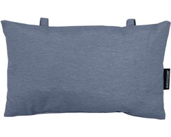 Universeel hoofdkussen ca.24x40cm Panama safier blue 2 stuks