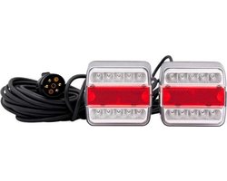 Universeel merk Aanhanger Verlichting LED - 7 polig - magnetisch - 7,5m kabel