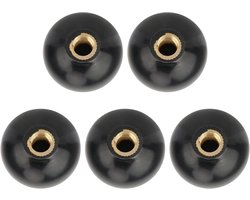 Universele Bal Knop - Hendel Knoppen - Machine Bediening - Met Koperen Moer - M10 35 MM - Zwart