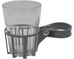 Universele Bekerhouder voor Kinderstoel en Fietszitje - Zilver