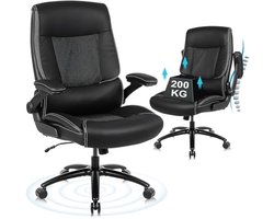 Universele bureaustoel 200kg voor zware met duurzaam materiaal, inklapbaar, voor zware