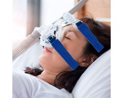 Universele CPAP-bandhoezen, CPAP-gezichtspads, comfort-pads voor band, 4 stuks.